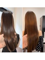 エムアンドスマート 大阪店(M&SMART)&nbsp;髪質改善級の輝き☆グロスオイルCTFカラー