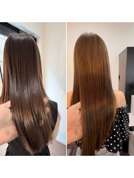 エムアンドスマート 大阪店(M&SMART) 髪質改善級の輝き☆グロスオイルCTFカラー