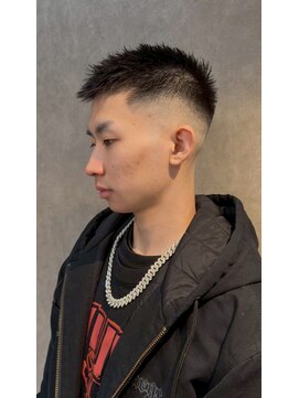 パーミル ヘア クマモト(permille ‰ hair Kumamoto) スパイキーショート×フェード
