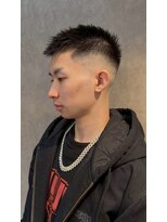パーミル ヘア クマモト(permille ‰ hair Kumamoto) スパイキーショート×フェード