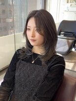 コル(col oodori) ハッシュカット×透明感ブラウン
