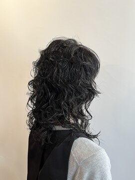 ピュアソウル(Pure Soul) くせ毛を活かす大人可愛いミディアムレイヤー