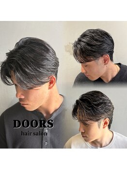ドアーズ 西金沢(DOORS)の写真/【金沢/西金沢】トレンド×再現性が高い爽やかな第一印象を！ビジネスマンの清潔感あるスタイルを叶える◎