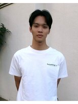 ヒントステーション フォーメンズ(HINTSTATION for Men's)&nbsp;〈浅草 半個室〉 センターパート/ニュアンス