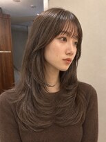 ビュートリアム265(BEAUTRIUM 265)&nbsp;●外国人風ミディアムレイヤー/グレージュ