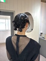 ウック 名古屋 名駅(wooc)&nbsp;きし　ミディアムヘアセット