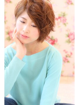 マーリャヘアー(mallia hair) 小顔☆モテ愛されショートヘア