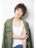 乾かすだけで形になる大人可愛いとろみワンカールモードショート