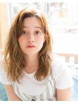 ベイルーム(BAYROOM by HONEY omotesando) 【BAYROOM】斜めバング×フェザーロング