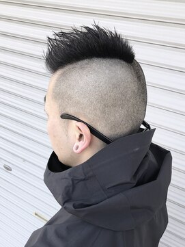 マルディノ(maldino) ハイフェードモヒカンスタイル