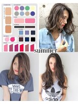 トルネード(TORNADO)&nbsp;パーソナルカラーハイライトバレイヤージュ　サマー