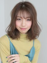 アグ ヘアー ニルス 広島立町店(Agu hair nils) 《Agu hair》ほつれ感が可愛いフラッフィボブ