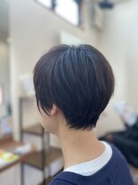 ヘアーミックス ニット(hair mix nitt) 首筋をキレイにみせるベリーショート