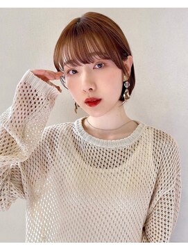 レイラバイアフロート 吉祥寺(Lila by afloat) 上品なミニボブ【アフロート吉祥寺 緒方】