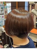 刈り上げショートボブ