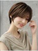 前髪あり大人ショート20代30代40代【AIN.表参道】川原大地