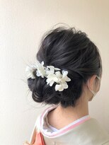マロウ ヘア(Mallow hair)&nbsp;結婚式華やか可愛いヘアアレンジ♪