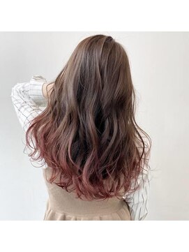 サロン ド リバティ(SALON DE LIBERTY) ナチュラルウェーブ+グラデカラー