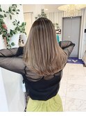 髪質改善メイクバレイヤージュ
