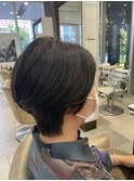 センターパートショート