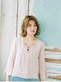 ナチュラルレイヤーボブ