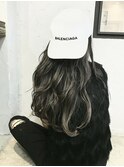 Rumor×外国人ハイライト3Dカラー『ラベンダーグレージュ』