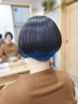 パドゥー(PADOU) 丸見えインナーカラー