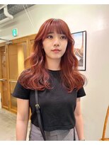 ニール 名古屋 伏見 丸の内(NEELU)&nbsp;【Neelu_misa】アプリコットオレンジ