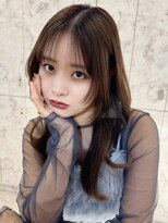 シー バイ ロンド 新宿(Sea by Lond) 韓国風前髪×レイヤーカット【髪質改善/新宿/レイヤーカット】