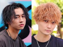 【韓国風メンズヘア】男性のお客様も多数！カットカラーパーマで一気に垢抜け♪流行りの韓流メンズになる！