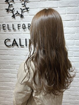 ヘア スパ ビューティー エールフォルム(HAIR SPA BEAUTY YELLFORME) 柔らかな質感のアッシュベージュ