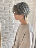 メンズウルフ/シャドールーツ/ブリーチ/学割/U24/髪質改善