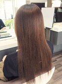 大人可愛いシンプルロング＊髪質改善デトックストリートメント