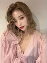 オリジンズヘアーセカンド 守谷店(Origins hair 2nd)&nbsp;切りっぱなしボブ×BYKARTE TR