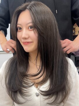 ロンドヴァリー 渋谷店(Lond vallee) ミニウルフレイヤーカット顔周り前髪韓国ショートボブ/渋谷