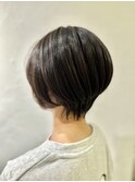 大人ショートボブ