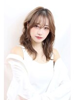 ビューティーアンドフリーハコ(Beauty&Free HACO)&nbsp;ミディアム/顔周り/ナチュラルウルフ/レイヤーカット