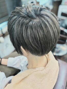 ヘアリゾート アジアグランデ(Hair Resort Asia grande)の写真/エイジング毛を素敵に彩る美髪カラー☆重たい印象を与えない、透明感溢れる暗色に♪