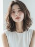 【夏先取り♪】50%OFF♪カット+透明感カラー+超補修8stepTR21230→12900