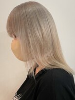 サクラ オモテサンドウ(SAKURA)&nbsp;ハイトーンホワイトベージュ◎ブリーチ/髪質改善/表参道