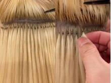 オールドエル(OLD.L)の雰囲気（手編み羽エクステ地毛との馴染みがよく自然な仕上がり♪）