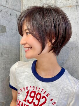 シー バイ ロンド 新宿(Sea by Lond) 【福島】イメチェン×美髪[外はねボブ/ボブ/グレージュ]