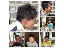 サロンドチャンピオン(SALON DE CHAMPION)の雰囲気（お子様カットもお任せください！家族割もありますよ♪）