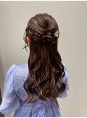 ヘアアレンジ＊お呼ばれヘア結婚式二次会まとめ髪20代30代