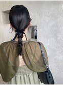 タイトな編みおろし