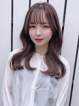 スカイ 本店(SKY) “ただナチュラルなだけじゃない！韓国顔周りカットで垢抜けヘア