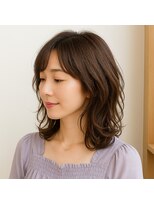 スープレックス ヘアーデザイン(SOUPREX HAIR DESIGN)&nbsp;ミセス ミディアムウェーブ　20代 30代 40代 50代 60代