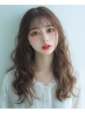 ロングヘアフェミニンパーマ