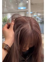 ロマリア ヒルズ 表参道 原宿(Lomalia HILLS)&nbsp;ピンクベージュ[表参道/原宿/ダブルカラー/ケアブリーチ]