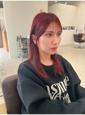 アメリ女子　顔まわりカット